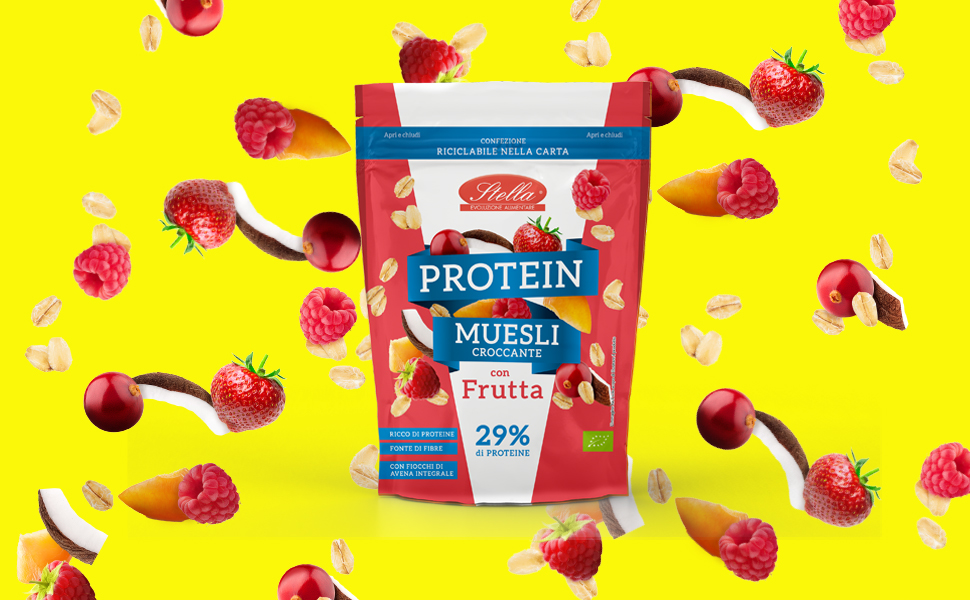 proteico frutta croccantre