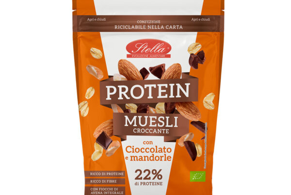 Protein Muesli cioccolato e mandorle stella